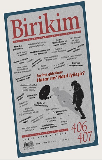Birikim Sayı: 406-407 Şubat-Mart 2023