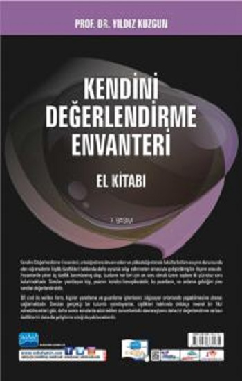 Kendini Değerlendirme Envanteri El Kitabı (CD İlaveli)