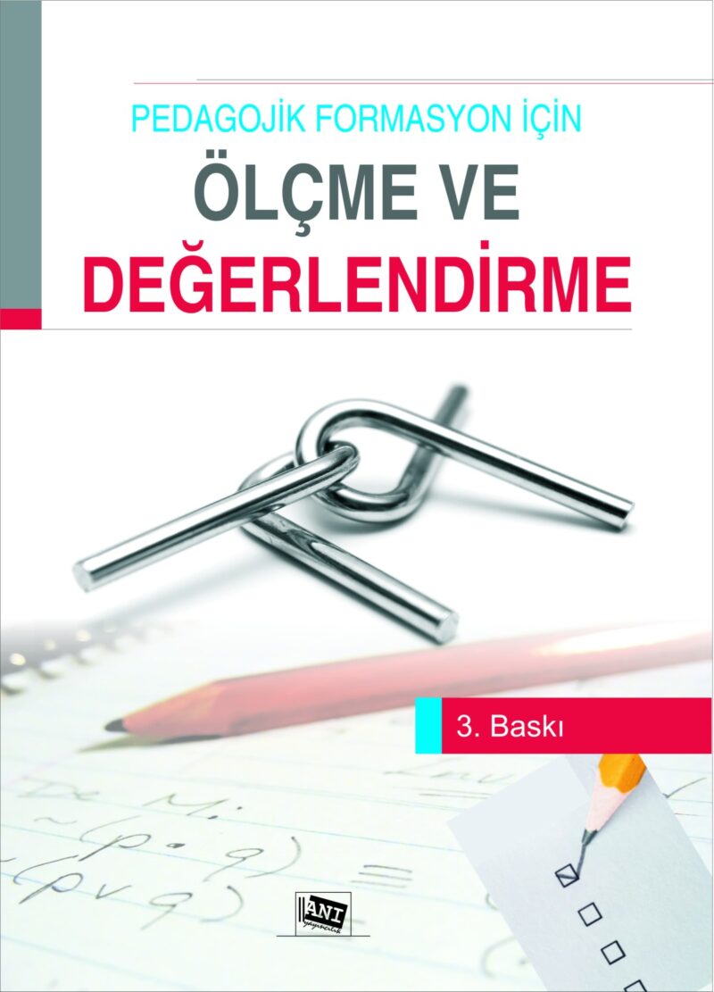 Pedagojik Formasyon İçin Ölçme ve Değerlendirme